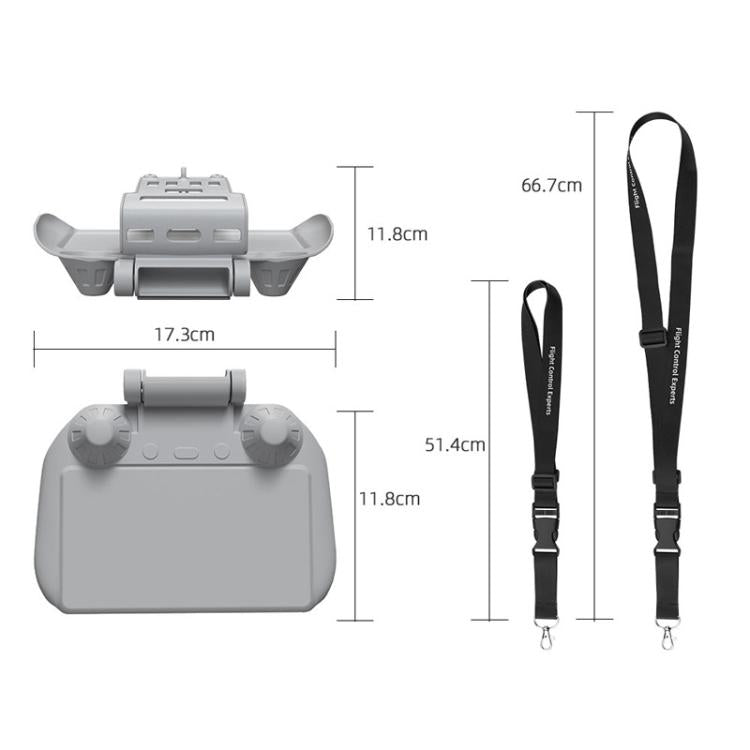 Cubierta de control BRDRC, remoto + cinturón de suspensión para DJI Mavic 3 Pro / Mavic Air 2 (2 piezas/juego) para DJI DJI……