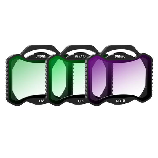 Filtro Accesorios de con marco de aluminio BRDRC para DJI Avata 2