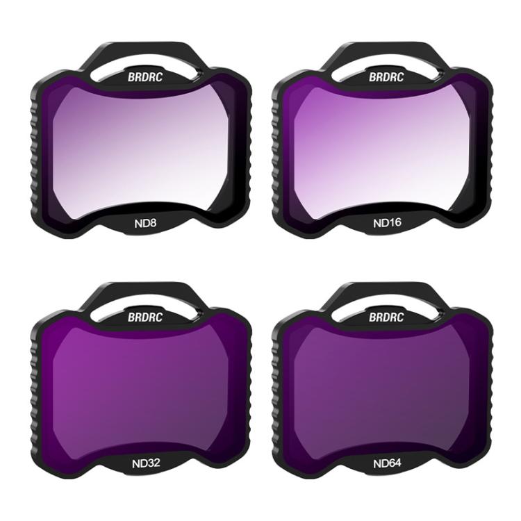 Filtro Accesorios de con marco de aluminio BRDRC para DJI Avata 2