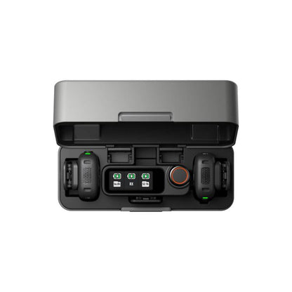 Estuche de carga Original (2 TX + 1 RX + ) + adaptador para celular para DJI Mic 3 (8 pines) — imagen 3