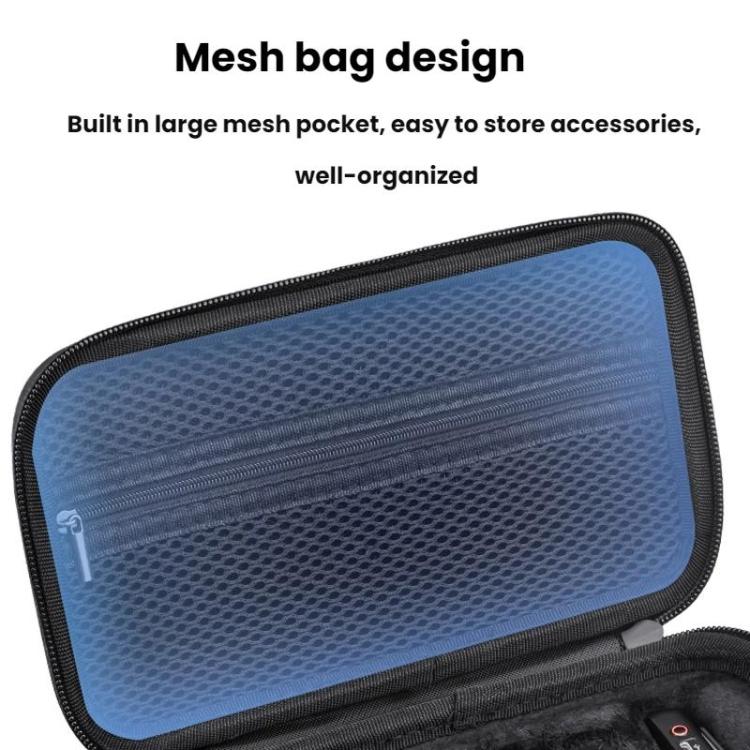 Bolsa de almacenamiento portátil y protectora para DJI Osmo Pocket 3 (negra) — imagen 4