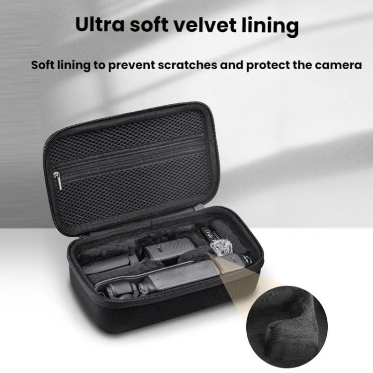 Bolsa de almacenamiento portátil y protectora para DJI Osmo Pocket 3 (negra) — imagen 6