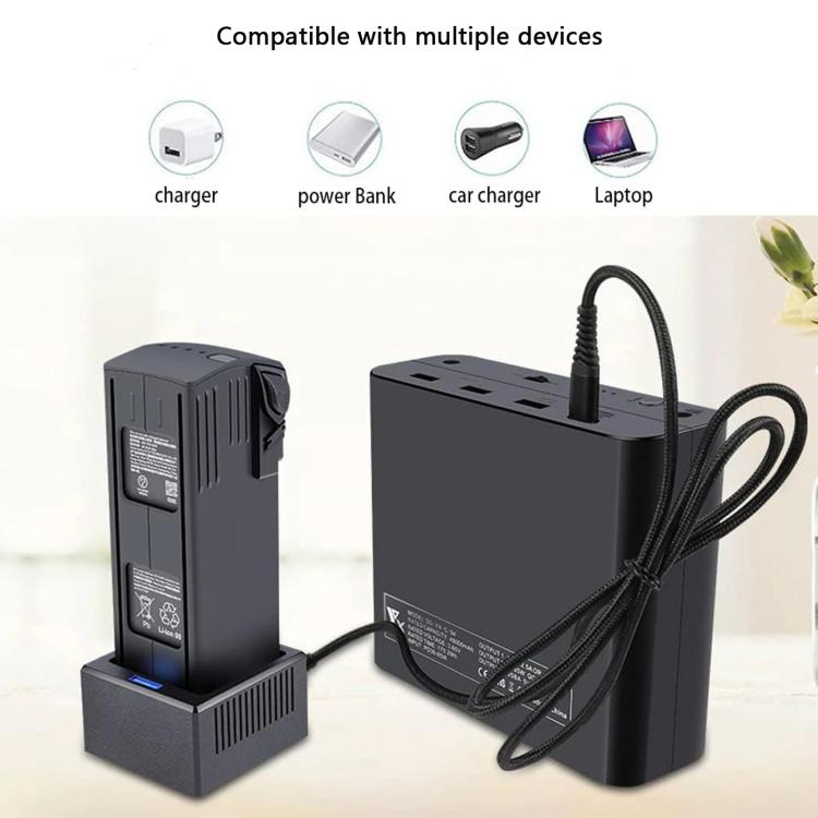 Baterías de drones Cargador rápido USB-C de un solo canal, concentrador de carga para para DJI Mavic 3 Pro — imagen 3