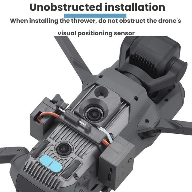 Lanzador aéreo para dron /3 PRO BRDRC para DJI Mavic 3 Pro (gris oscuro) — imagen 4