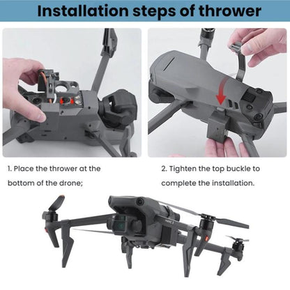 Lanzador aéreo para dron /3 PRO BRDRC para DJI Mavic 3 Pro (gris oscuro) — imagen 6