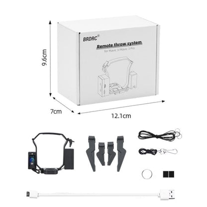Lanzador aéreo para dron /3 PRO BRDRC para DJI Mavic 3 Pro (gris oscuro) — imagen 8