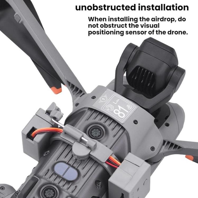 Accesorios de lanzamiento aéreo para drones / BRDRC para DJI Air 3S (gris oscuro) — imagen 6