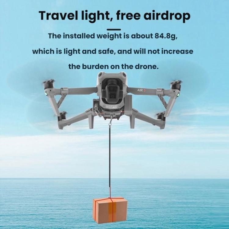 Accesorios de lanzamiento aéreo para drones / BRDRC para DJI Air 3S (gris oscuro) — imagen 7