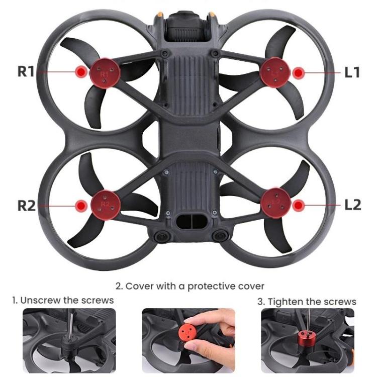 Cubierta Accesorios de protectora contra el polvo del motor BRDRC para DJI Avata 2 — imagen 4