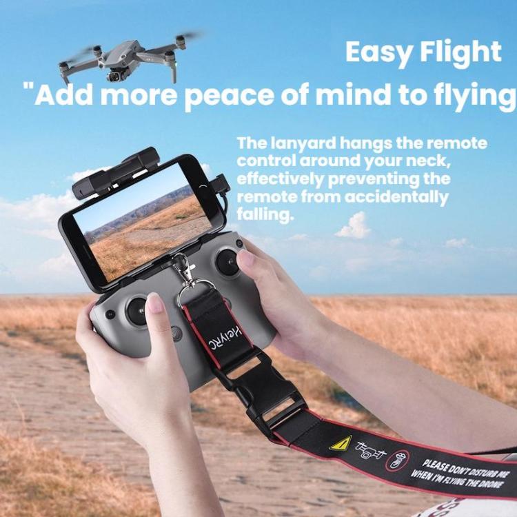 Cordón ensanchado para control remoto / / / BRDRC para DJI Mavic 3 / Mini 4 Pro / Air 3 y más (borde rojo) para DJI DJI Mavi…