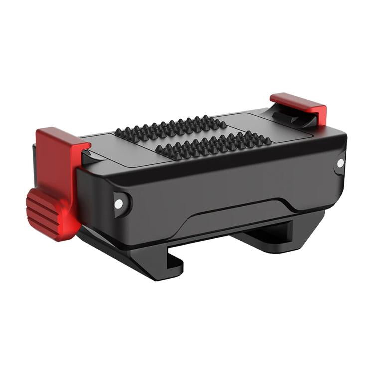 Base de zapata Adaptador magnético de liberación rápida con fría para DJI Osmo Action 5 (negro)