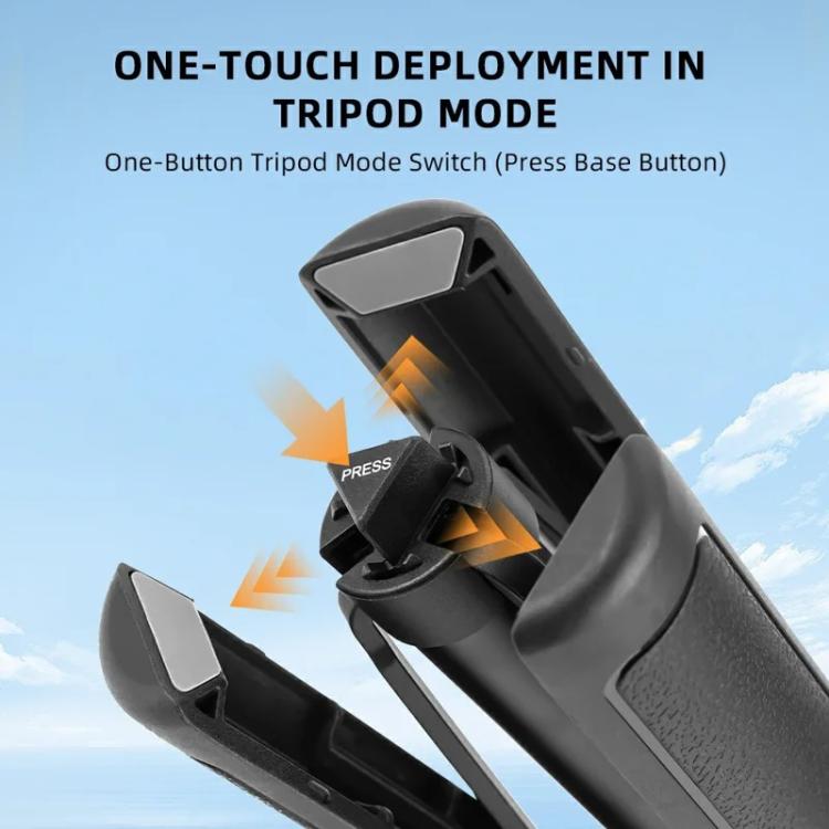 Trípode extensible Flymile de 1,6 m para selfies con cámara de acción, monopié de configuración rápida con un solo botón y v…