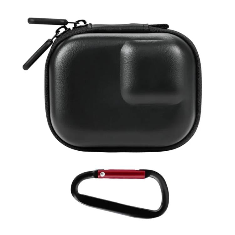 Estuche Flymile de PU para minicámara con mosquetón (negro)