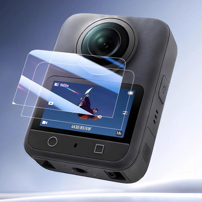 Protector de pantalla de vidrio templado HD antiarañazos para cámara de acción para DJI Osmo 360 (2 unidades/paquete, CN-218)