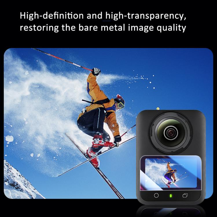 Protector de pantalla de vidrio templado HD antiarañazos para cámara de acción para DJI Osmo 360 (2 unidades/paquete, CN-218…