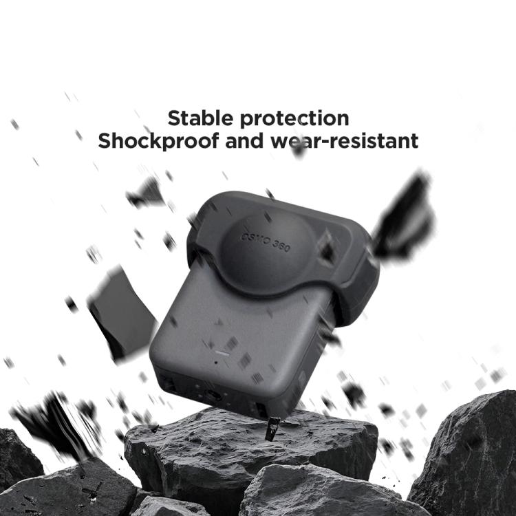Tapa de lente de silicona CYNOVA para cámara de acción, funda protectora a prueba de golpes y arañazos para DJI Osmo 360 / O…