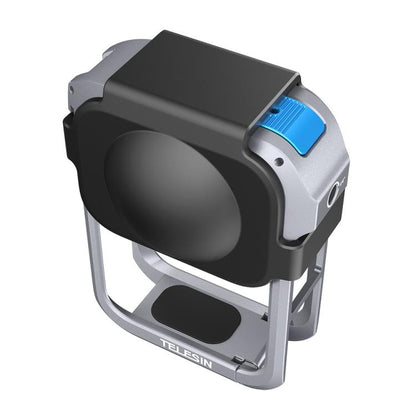 Marco de expansión de jaula protectora de aleación de aluminio TELESIN para DJI Osmo 360 (color metalizado) — imagen 4