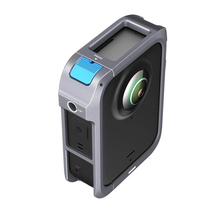 Marco de expansión de jaula protectora de aleación de aluminio TELESIN para DJI Osmo 360 (color metalizado) — imagen 6