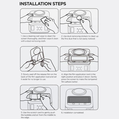 Kit de protector de pantalla de vidrio templado CYNOVA para DJI Osmo 360 — imagen 9