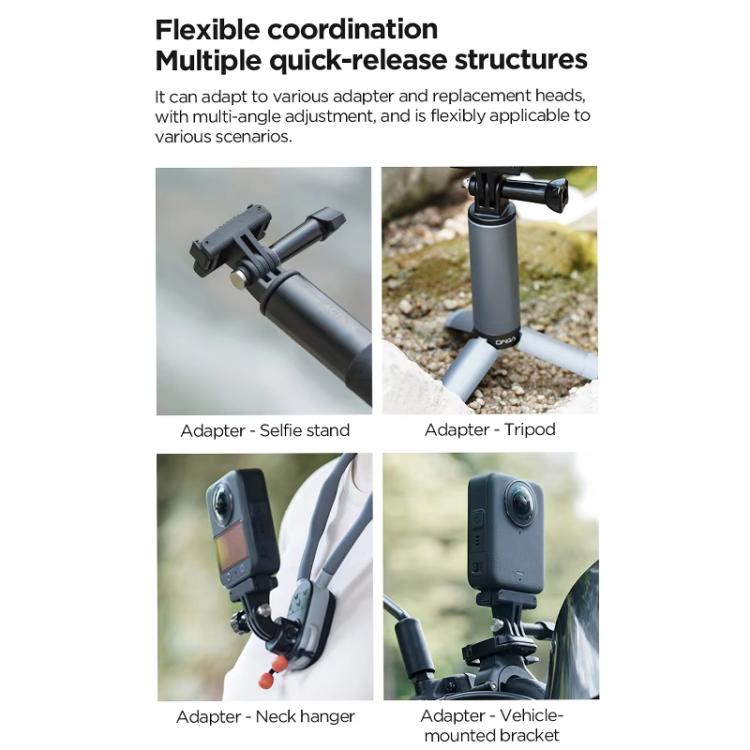 Base Adaptador de magnética de liberación rápida CYNOVA para DJI Osmo 360 (negro) — imagen 4