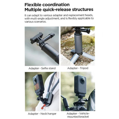 Base Adaptador de magnética de liberación rápida CYNOVA para DJI Osmo 360 (negro) — imagen 4