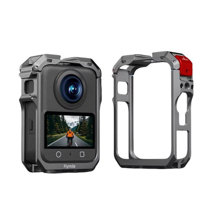 Jaula metálica de liberación rápida con zapata fría doble Flymile para DJI Osmo 360 / Osmo Action (FLY042_2) para DJI DJI Os…