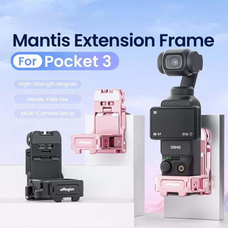 Marco de extensión aMagisn Mantis, soporte magnético para vlogs con manos libres (rosa) — imagen 2