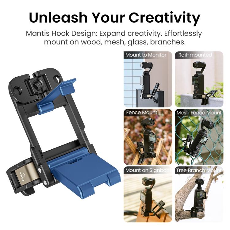 Marco de extensión aMagisn Mantis, soporte magnético para vlogs con manos libres (negro) — imagen 6