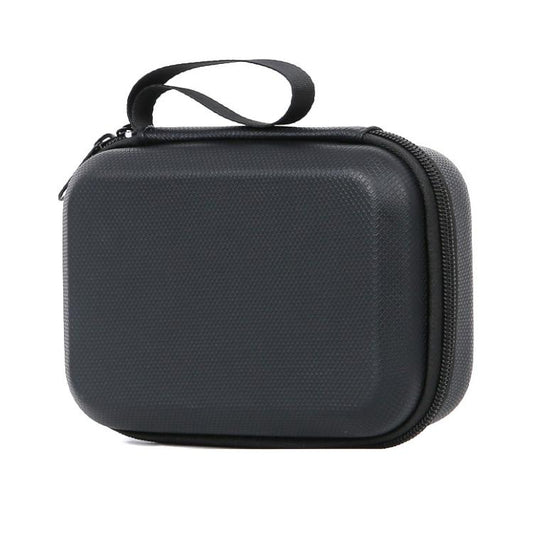 Estuche de transporte de cuero sintético, portátil, impermeable, protector y de almacenamiento para DJI Osmo 360 (negro)