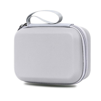 Estuche de transporte de cuero sintético, bolsa de almacenamiento protectora impermeable y portátil para DJI Osmo 360 (gris)