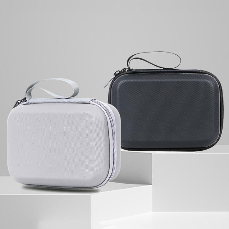 Estuche de transporte de cuero sintético, bolsa de almacenamiento protectora impermeable y portátil para DJI Osmo 360 (gris)…