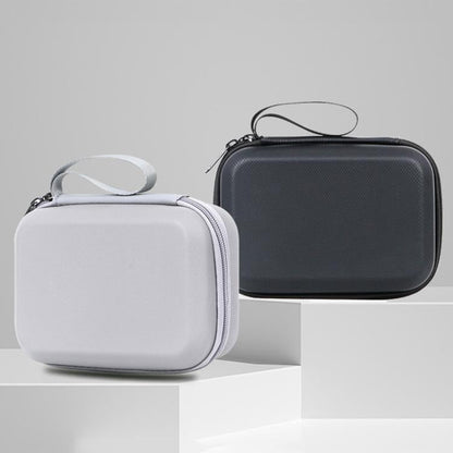 Estuche de transporte de cuero sintético, bolsa de almacenamiento protectora impermeable y portátil para DJI Osmo 360 (gris)…