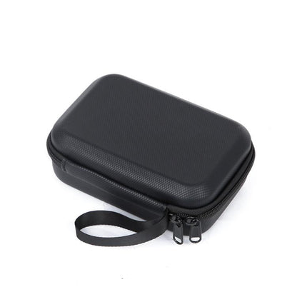Estuche de transporte de cuero sintético, portátil, impermeable, protector y de almacenamiento para DJI Osmo 360 (negro) — i…