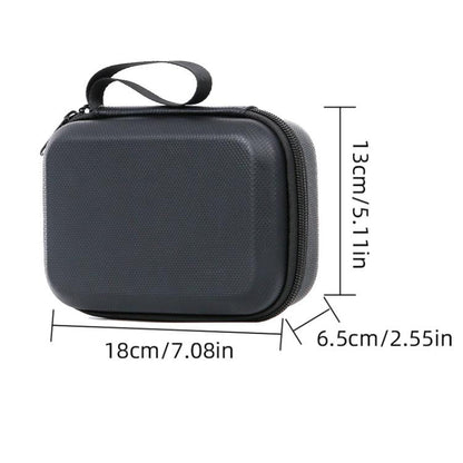 Estuche de transporte de cuero sintético, bolsa de almacenamiento protectora impermeable y portátil para DJI Osmo 360 (gris)…