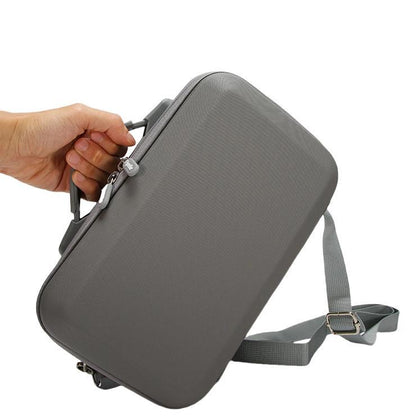Bolso bandolera Flymile de piel sintética resistente al agua para DJI Osmo 360 (gris) — imagen 2
