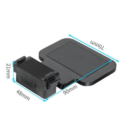 Base magnética de liberación rápida para cámara, soporte de escritorio portátil para DJI Osmo 360 / Osmo Action (negro) para…