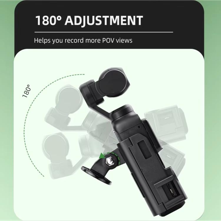 Marco adaptador multiusos Flymile con soporte expandible para DJI Osmo Pocket 3 (negro) — imagen 8