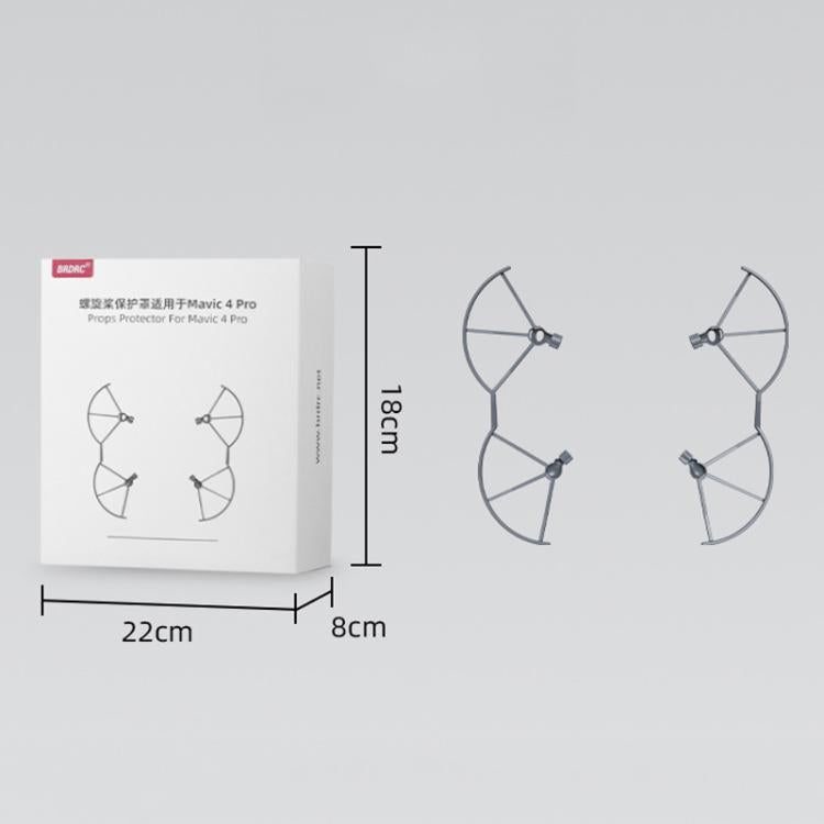 Marco de protección anticolisión para hélice BRDRC para DJI Mavic 4 Pro (gris) — imagen 9