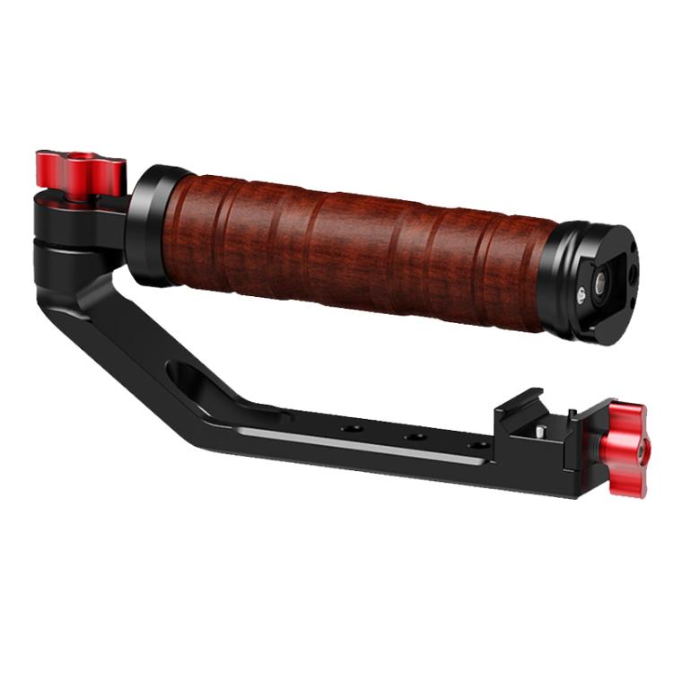 Empuñadura de madera para cardán, empuñadura lateral tipo caracol para DJI RS 4