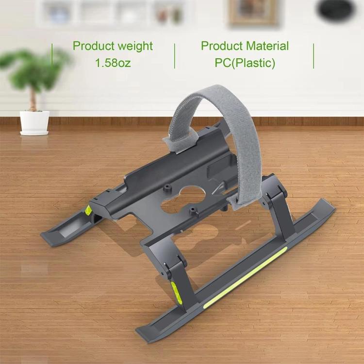 Tren de aterrizaje plegable con bandas reflectantes YX para DJI Mavic 4 Pro (gris) — imagen 5