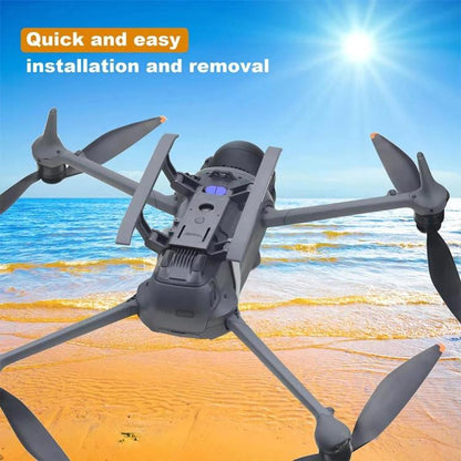 Tren de aterrizaje plegable con bandas reflectantes YX para DJI Mavic 4 Pro (gris) — imagen 7