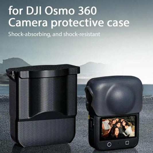 Estuche rígido impermeable y a prueba de golpes para cámara para DJI Osmo 360 (negro) — imagen 2