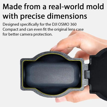 Estuche rígido impermeable y a prueba de golpes para cámara para DJI Osmo 360 (negro) — imagen 3