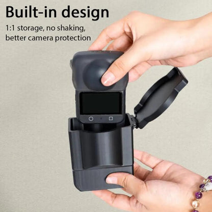 Estuche rígido impermeable y a prueba de golpes para cámara para DJI Osmo 360 (negro) — imagen 4
