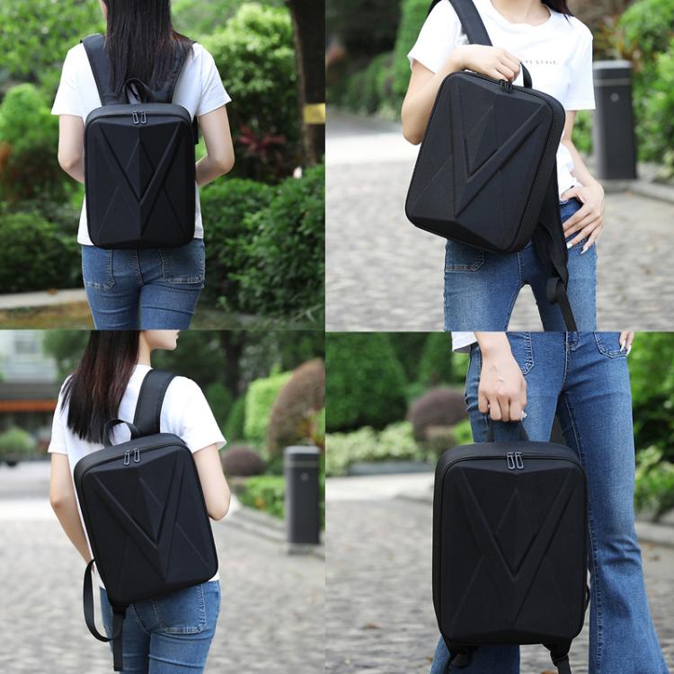 Mochila de almacenamiento de doble hombro BKano R4M-006 para DJI RS 4 (negra) — imagen 3