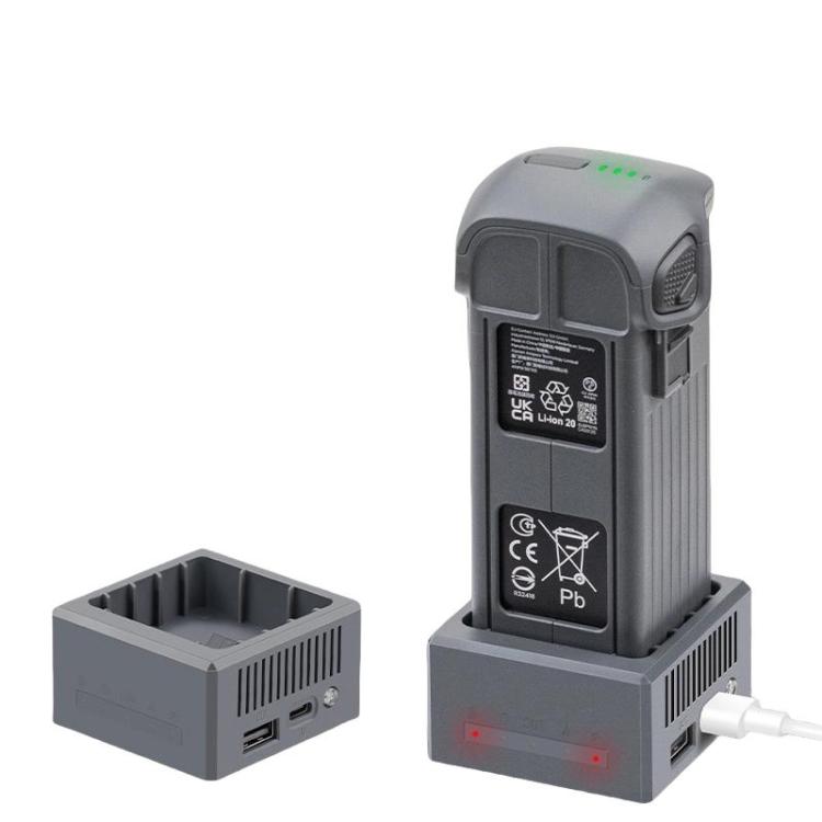 Batería Estación de carga rápida YX, gestión del estado de la para DJI Mavic 4 Pro (gris)