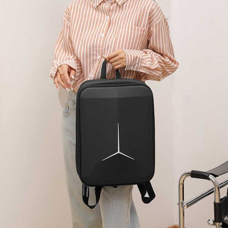 Bolsa de almacenamiento, mochila portátil de doble hombro para DJI RS 4 (negra) — imagen 3
