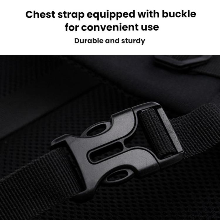 Bolsa de almacenamiento, mochila portátil de doble hombro para DJI RS 4 (negra) — imagen 5