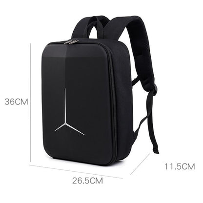 Bolsa de almacenamiento, mochila portátil de doble hombro para DJI RS 4 (negra) — imagen 10