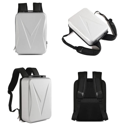 Bolsa de almacenamiento, mochila de dos hombros para DJI RS 4 (plateada) — imagen 8